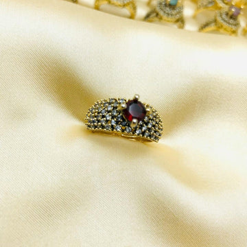 Crown Ring (Mahroon)